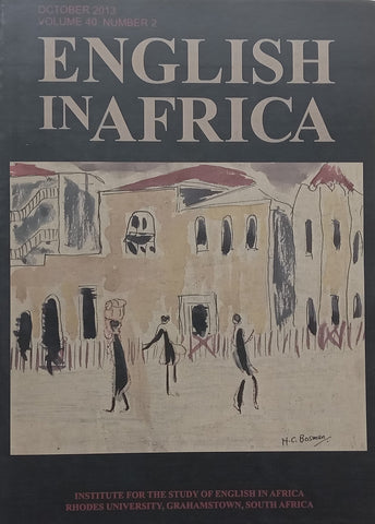 English in Africa (Vol. 40 No. 2 October 2013)