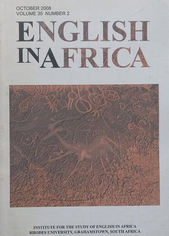English in Africa (Vol. 35 No. 2 October 2008)
