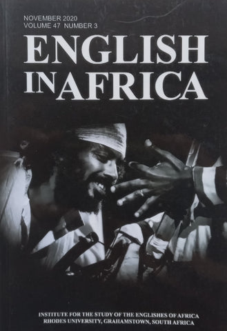 English in Africa (Vol. 47 No. 3 November 2020)