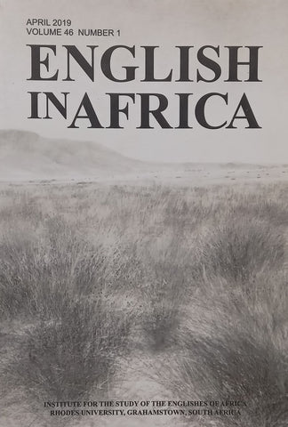English in Africa (Vol. 46 No. 1 April 2019)