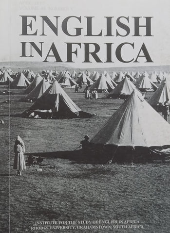 English in Africa (Vol. 44 No. 1 April 2017)