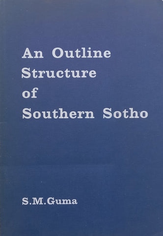 An Outline Structure of Southern Sotho | S. M. Guma