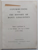 Contributions to the History of Bantu Linguistics | C. M. Doke &amp; D. T. Cole