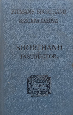 Pitman’s Shorthand Instructor | Isaac Pitman