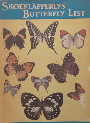 Skoenlapperlys/Butterfly List (Afrikaans/English Text, Scarce) | Agricultural Terminology Committee &amp; Language Services Bureau