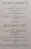 Skoenlapperlys/Butterfly List (Afrikaans/English Text, Scarce) | Agricultural Terminology Committee &amp; Language Services Bureau