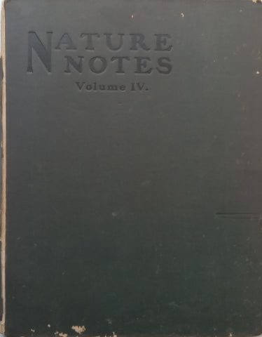 Nature Notes (Nos. 33 to 42) | S. H. Skaife