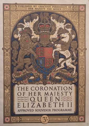 The Coronation of Her Majesty Queen Elizabeth II (Approved Souvenir Programme)