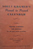 Solly Kramer’s Pesach to Pesach Calendar (1955, with extract from the Haggadah) | Rev. I Aloy (Ed.)