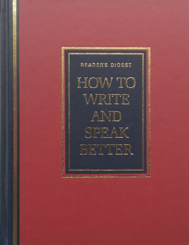 Reader’s Digest How to Write and Speak Better