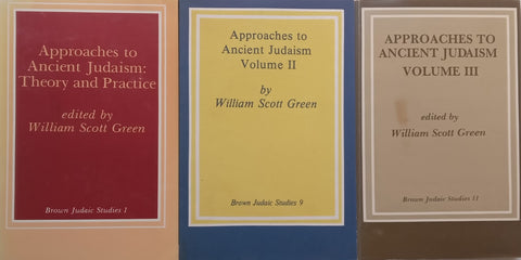 Approaches to Ancient Judaism: Theory and Practice (3 Vols.) | William Scott Green (Ed.)
