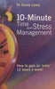 10-Minute Time and Stress Management | David Lewis
