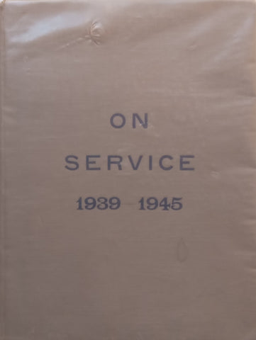 On Service, 1939-1945 | J.M. Meiring