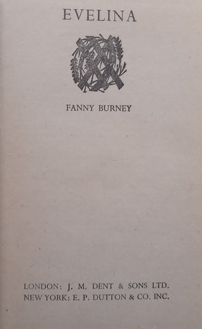 Evelina | Fanny Burney