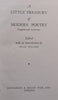 A Little Treasury of Modern Poetry, English and American | Oscar Williams (Ed.)