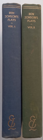 Plays (2 Vols.) | Ben Johnson