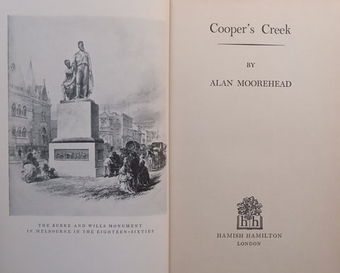 Cooper’s Creek (On Burke and Wills) | Alan Moorehead
