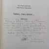 Sabes, Meu @mor... (Possibly Inscribed by Author, Portuguese) | Ana Paula Almeida &amp; Joao Pedro Wanzeller