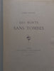 Des Morts Sans Tombes (Inscribed by Author, French) | Pierre Botkine