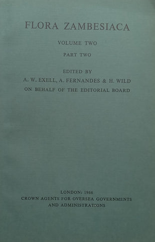 Flora Zambesiaca (Volume 2, Part 2) | A. W. Exell, et al. (Eds.)