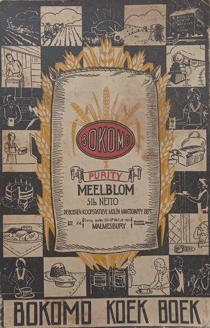 Bokomo Koek Boek (Afrikaans-English Dual Language, Published 1935)