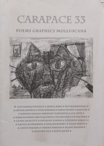 Carapace 33: Poems, Graphics, Molluscana