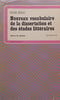 Nouveau Vocabulaire de la Dissertation des Etudes Litteraires (French) | Henri Benac