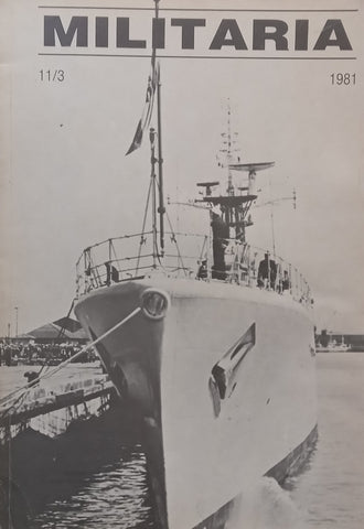 Militaria (Vol. 11, No. 3, 1981)