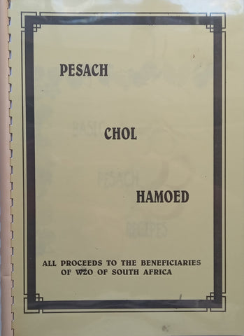 Pesach Chol Hamoed (WZO of SA)