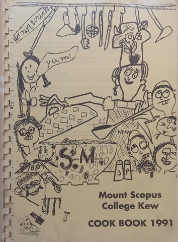 Mount Scopus College Kew Cook Book 1991