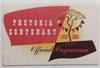 Pretoria Centenary, 1855-1955: Official Programme (English/Afrikaans Dual Language Edition)
