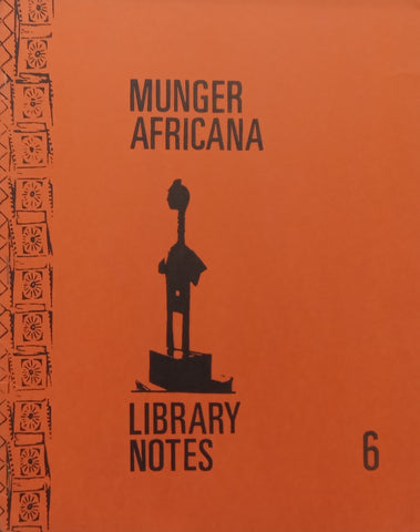 Walking 300 Miles with Guerillas Through the Bush of Eastern Angola (Munger Africana Library Notes No. 6) | Basil Davidson