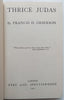 Thrice Judas | Francis Grierson