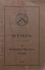 Hymns for Use at The Johannesburg High School for Girls (Published 1950)