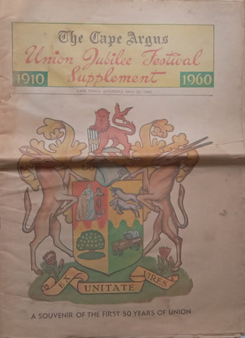 Cape Argus Union Jubilee Festival Supplement (28 May 1960)