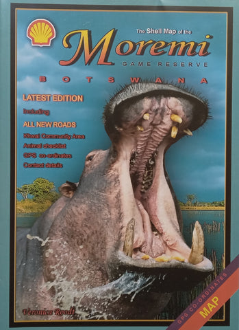 The Shell Map of Moremi Game Reserve, Botswana