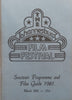 The Johannesburg Film Festival Souvenir Programme and Film Guide 1981