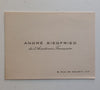 African Journey (With Author’s Business Card Loosely Inserted) | Andre Siegfried