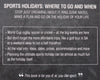 Sports Holidays: Where to Go and When | Kevin McCallum & Rowan Cory