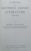 A History of Nineteenth Century Literature (1780-1900) | George Saintbury