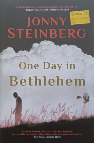 One Day in Bethlehem | Jonny Steinberg