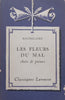 Les Fluers du Mal (French, Selections) | Charles Baudelaire
