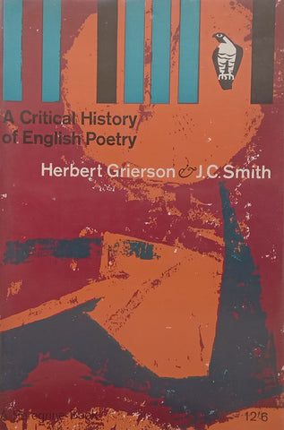 A Critical History of English Poetry | Herbert Grierson & J. C. Smith