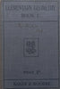 Elementary Geometry Book 1 (Published 1913) | W. M. Baker & A. A. Bourne