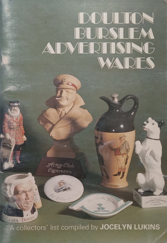 Doulton Burslem Advertising Wares: A Collectors’ List | Jocelyn Lukins