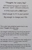 Thoughts for Every Day (Inscribed by Author) | John V. Campbell