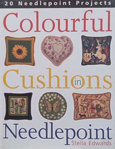 Colourful Cushions in Needlepoint | Stella Edwards