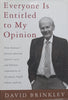 Everyone is Entitled to My Opinion | David Brinkley