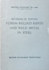 Methods of Testing Fusion Welded Joints and Weld Metal in Steel (British Standards)