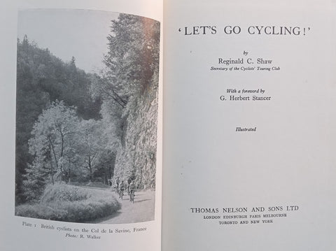 ‘Let’s Go Cycling!’ | Reginald C. Shaw
